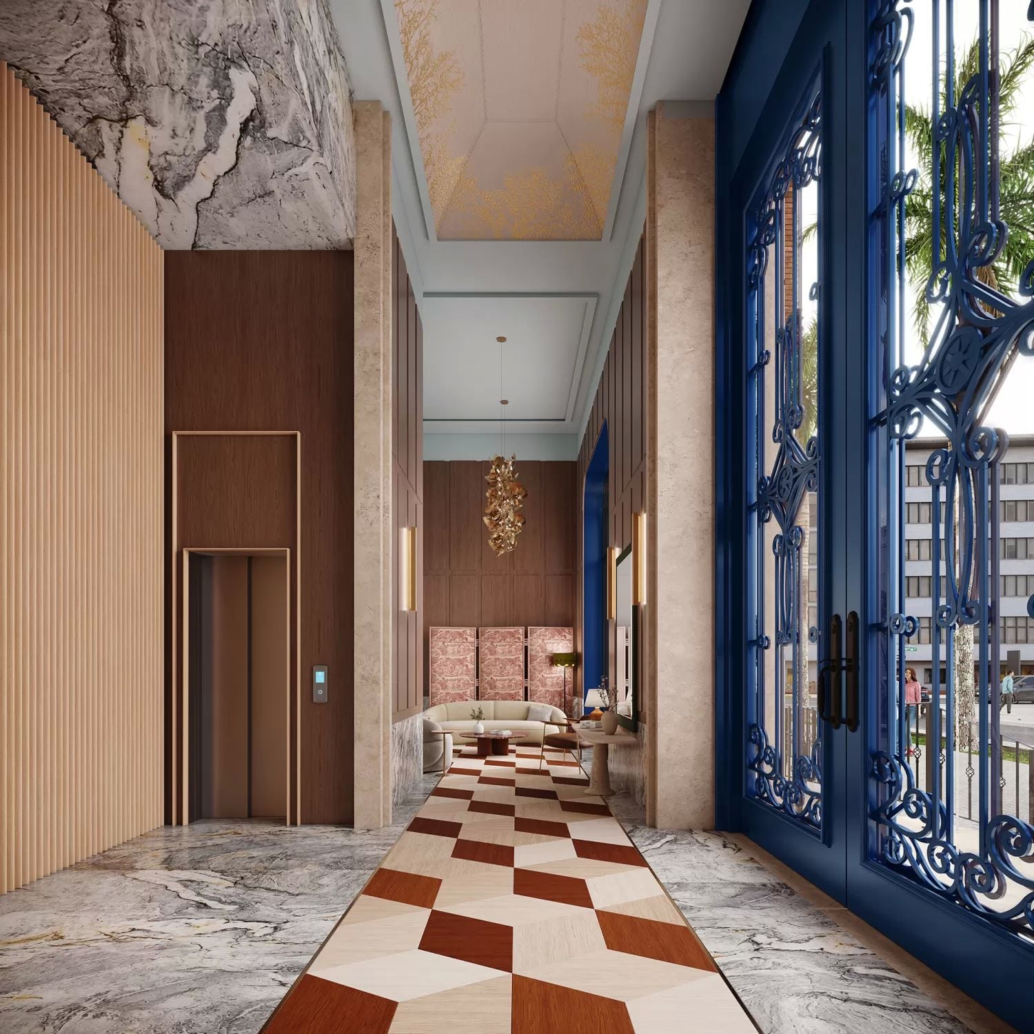 Lobby do Elizabeth II Royal Home